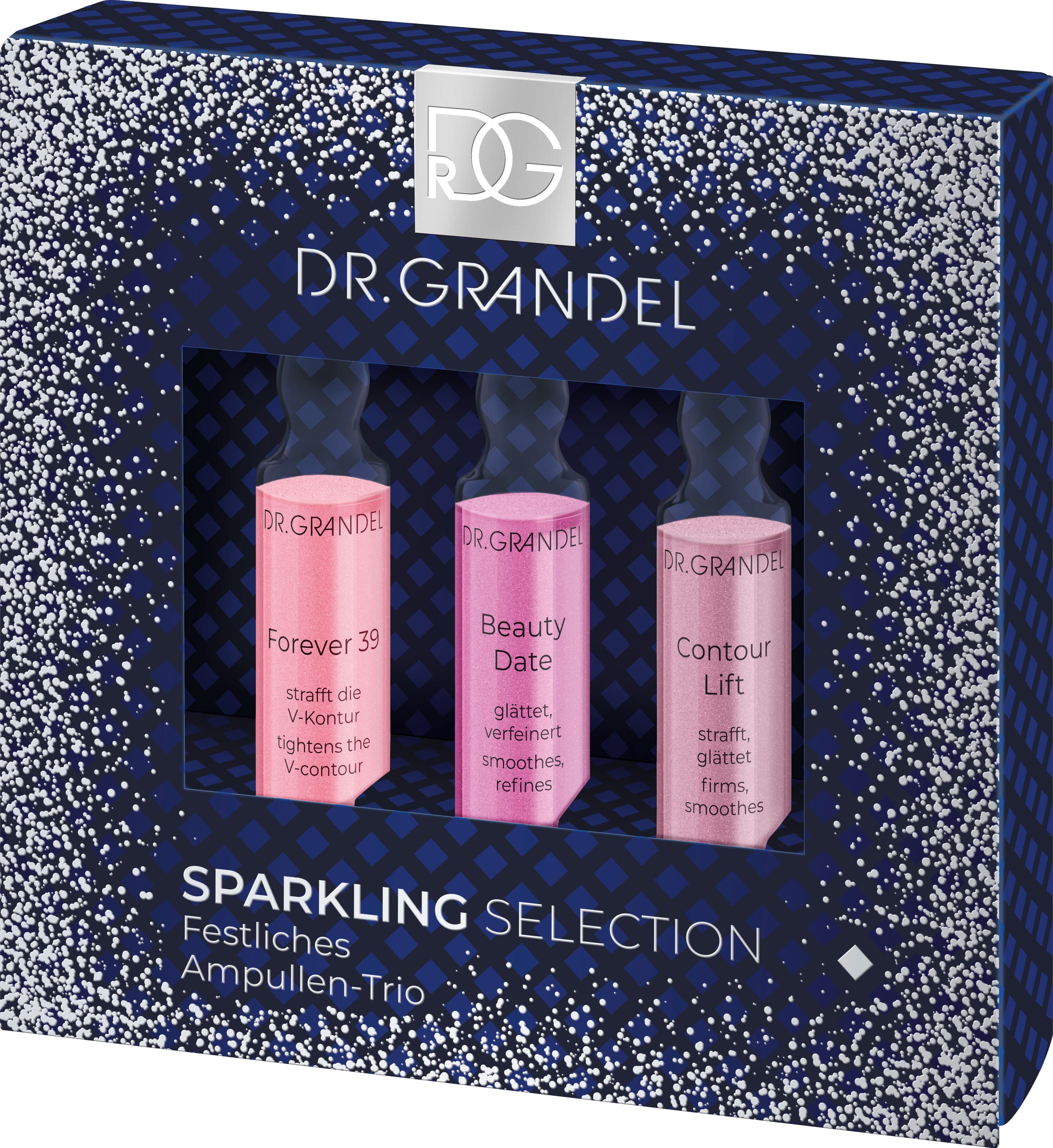 DR. GRANDEL Festliches Ampullen Trio Geschenkpackung