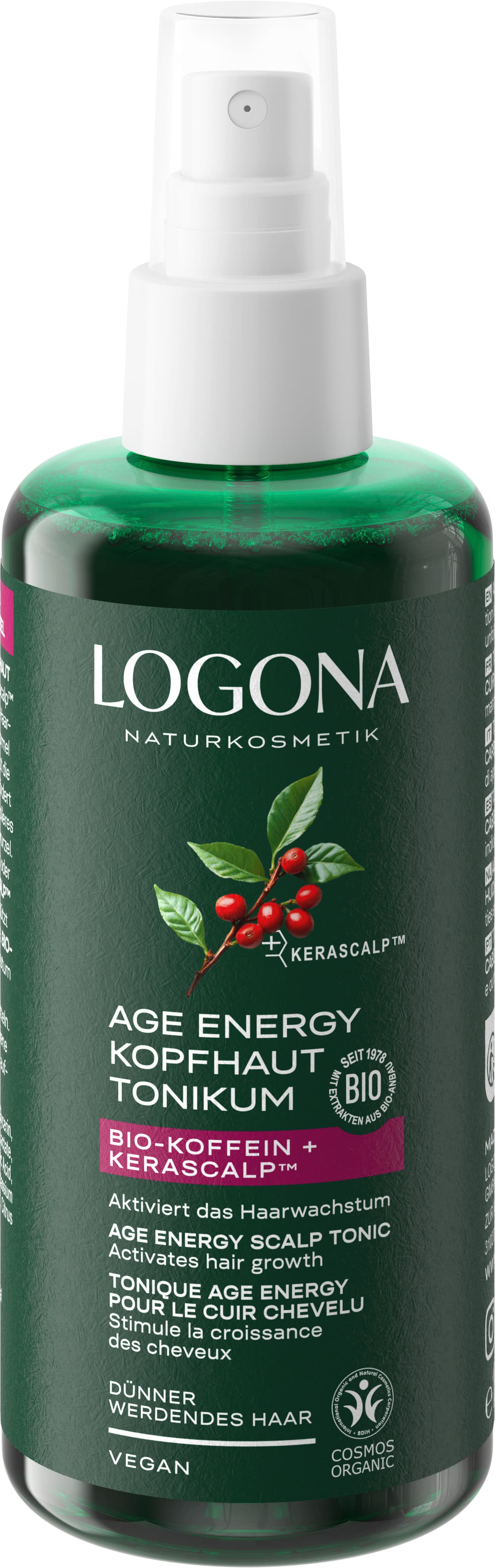 LOGONA Age Energy Kopfhaut-Tonikum