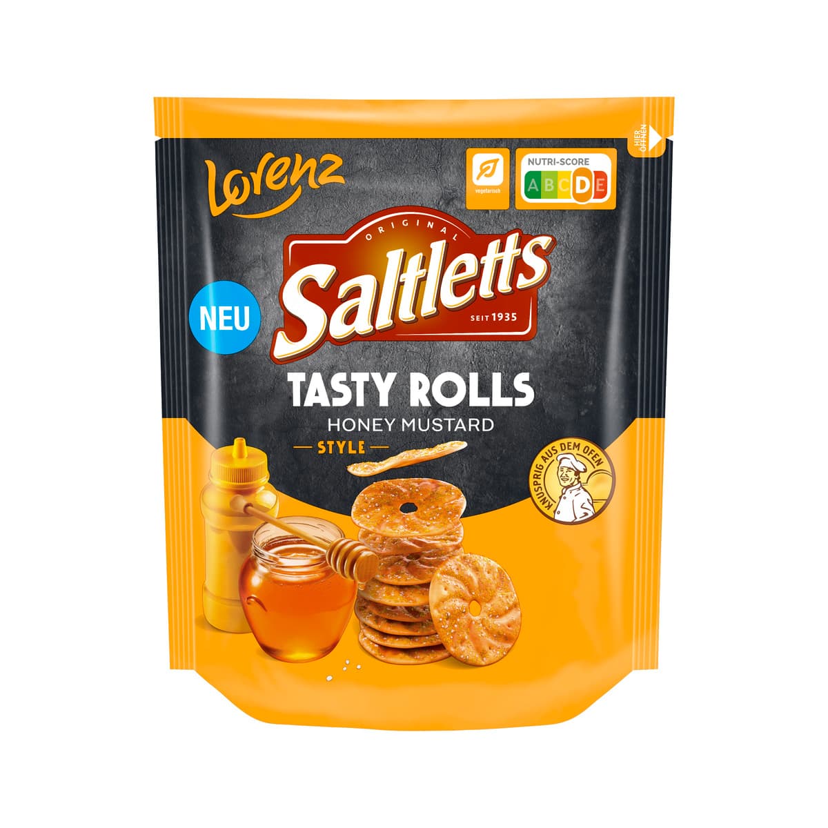 Saltletts Tasty Rolls Honey Mustard Style
