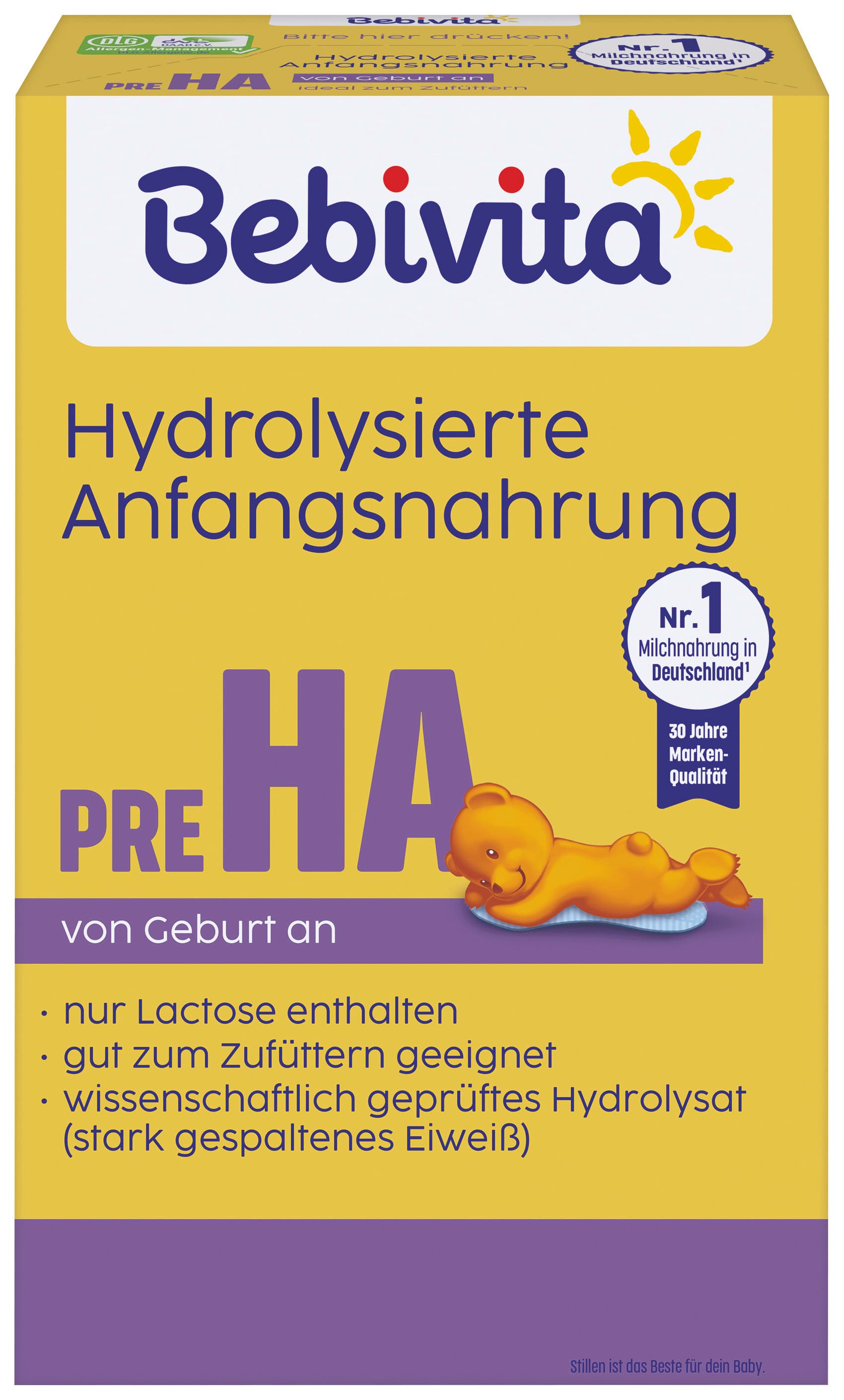 Bebivita Hydrolysierte Anfangsnahrung Pre HA