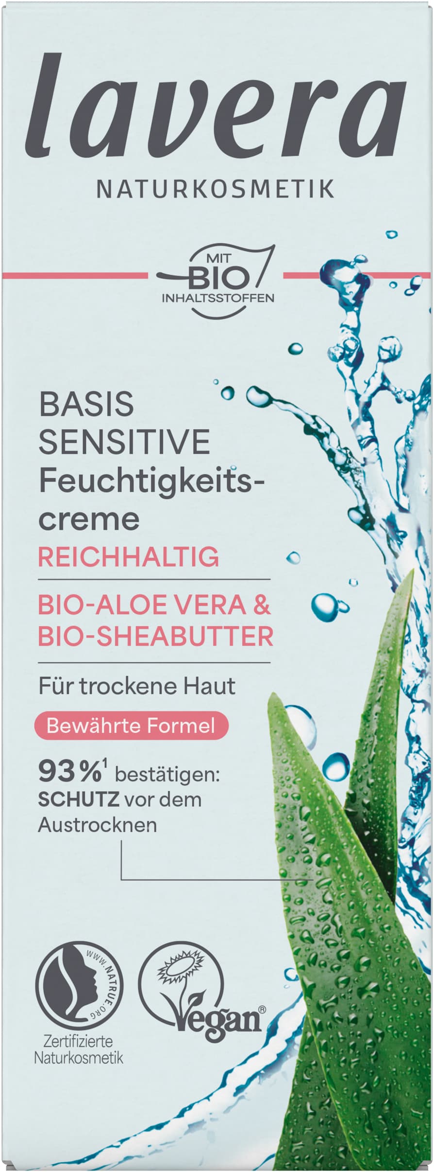 lavera BASIS SENSITIV Reichhaltige Feuchtigkeitscreme