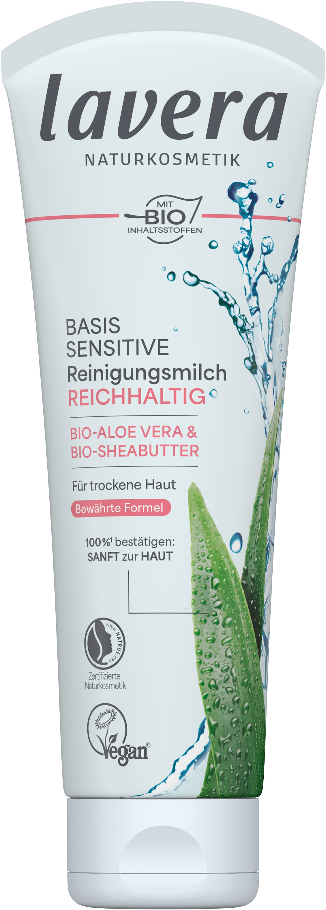 lavera BASIS SENSITIVE Reinigungsmilch