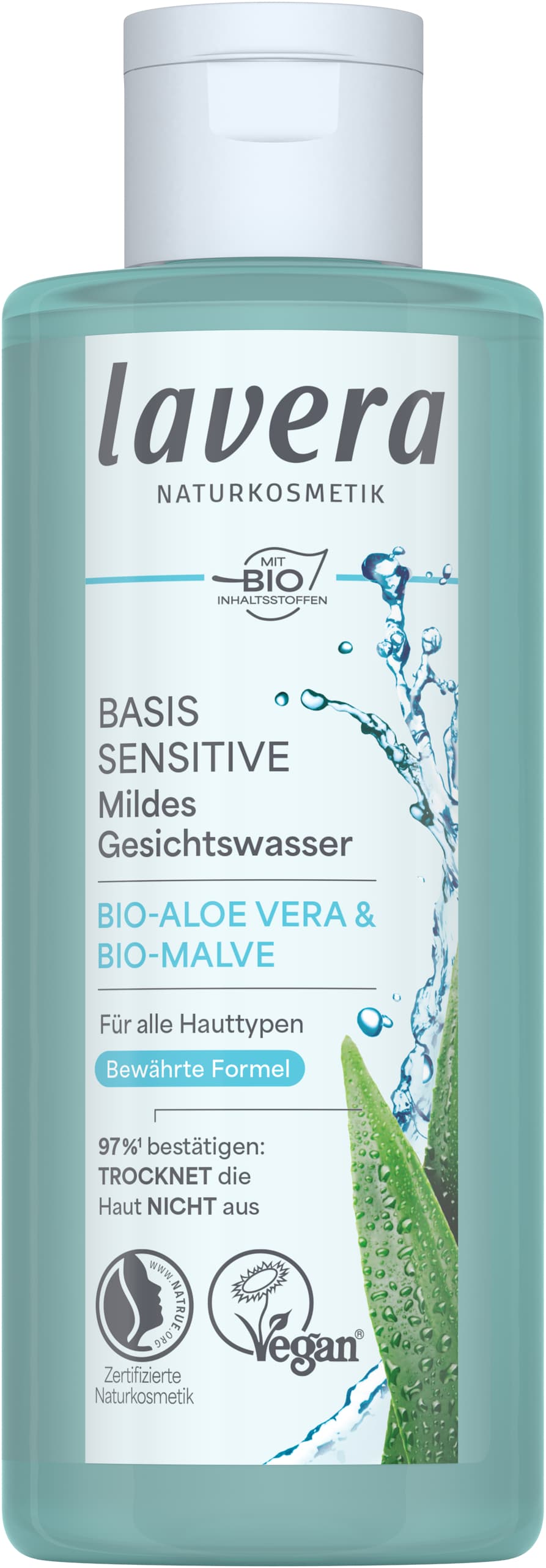 lavera BASIS SENSITIVE Mildes Gesichtswasser