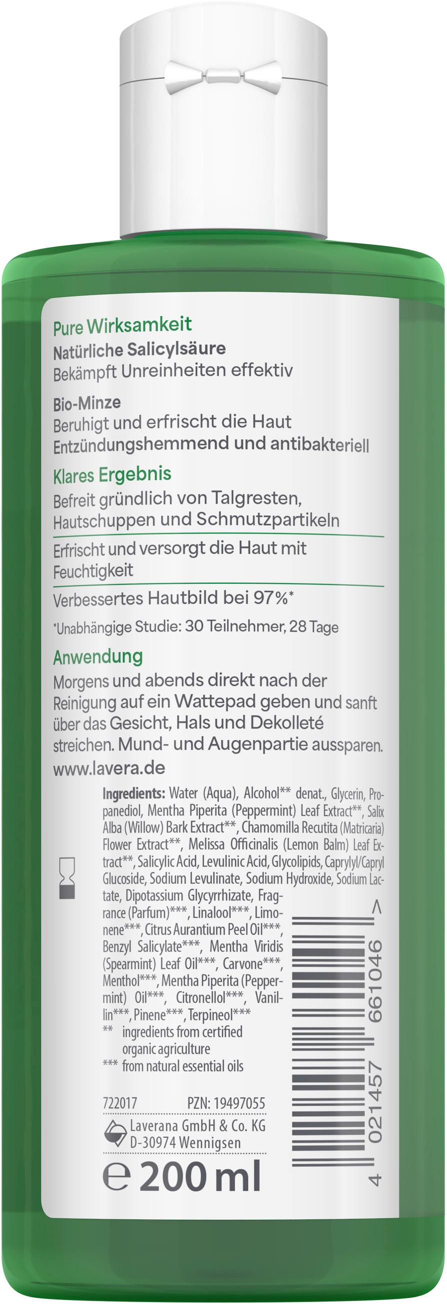 Produktbild lavera Pure Beauty Klärendes Gesichtswasser 2 von 2