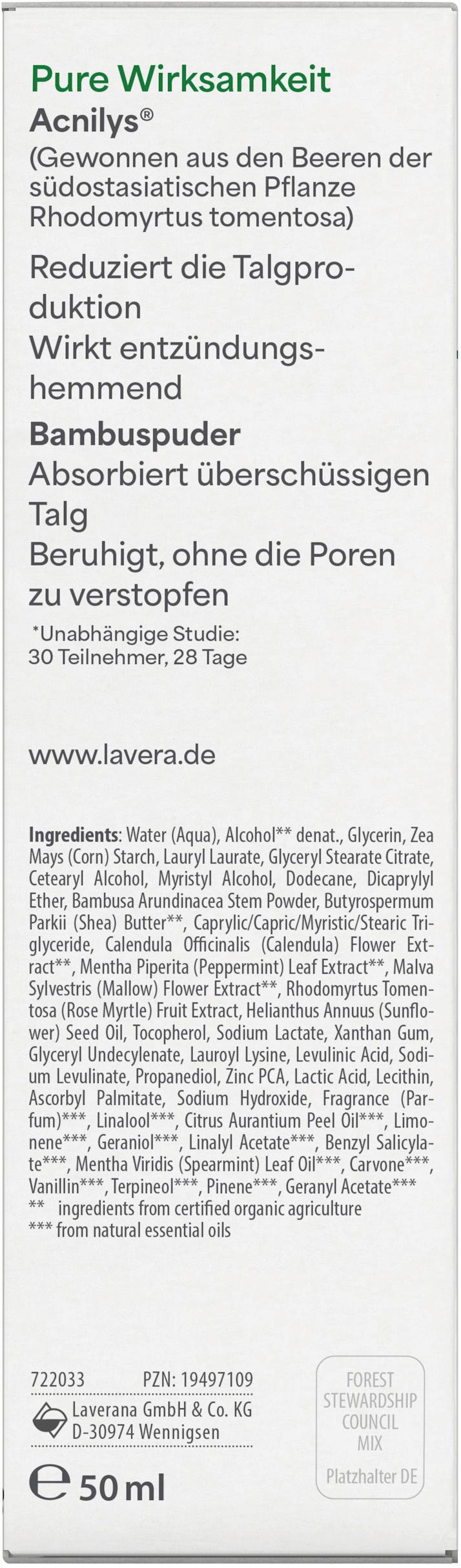 Produktbild lavera Pure Beauty Mattierende Tagescreme 5 von 5