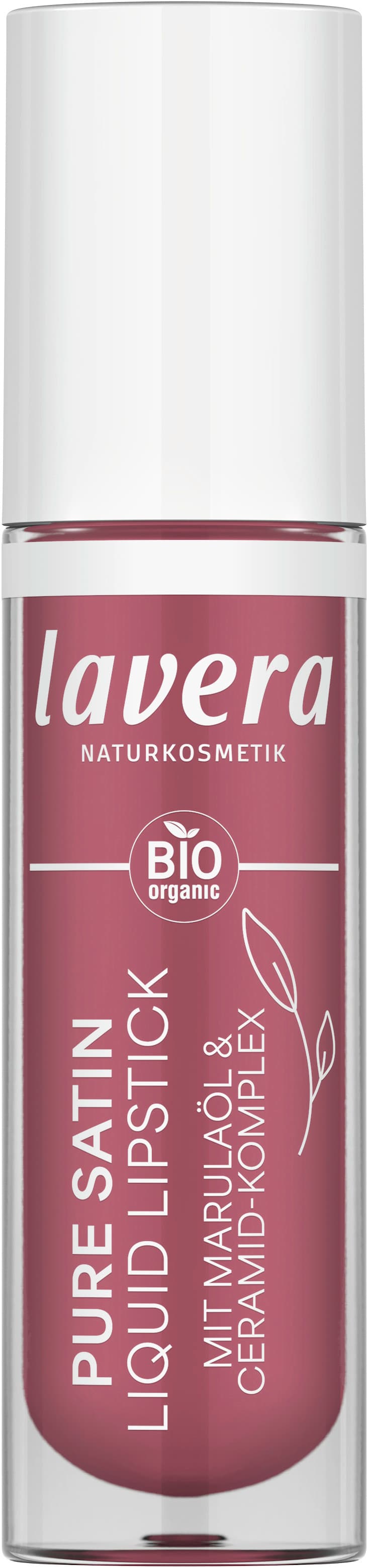 lavera Pure Satin Liquid Lipstick -Wild Mauve 03-