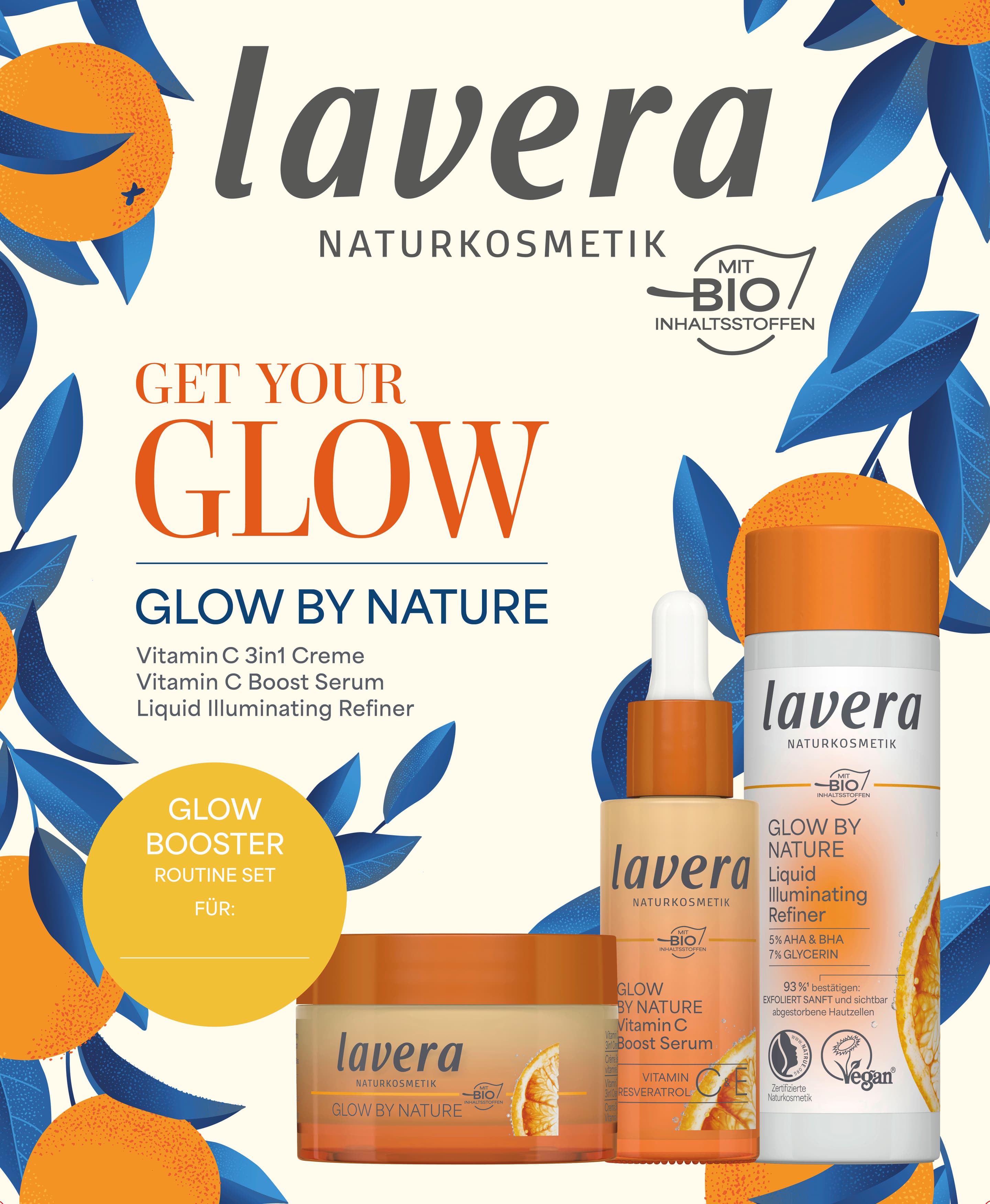 lavera Geschenkset Get your Glow
