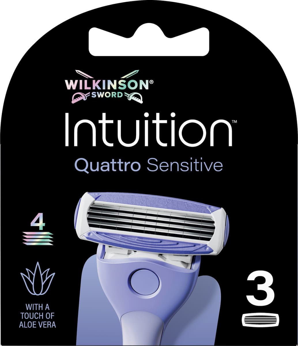 WILKINSON SWORD Quattro for Women Sensitive Klingen