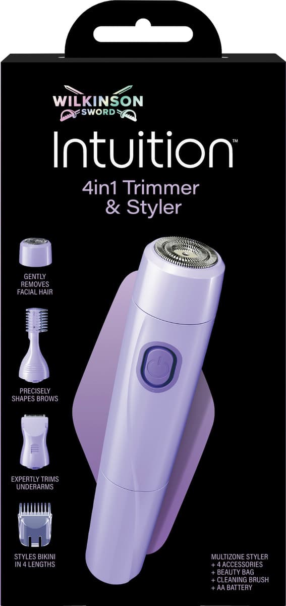 WILKINSON SWORD Intuition 4 in 1 perfect finish Trimmer