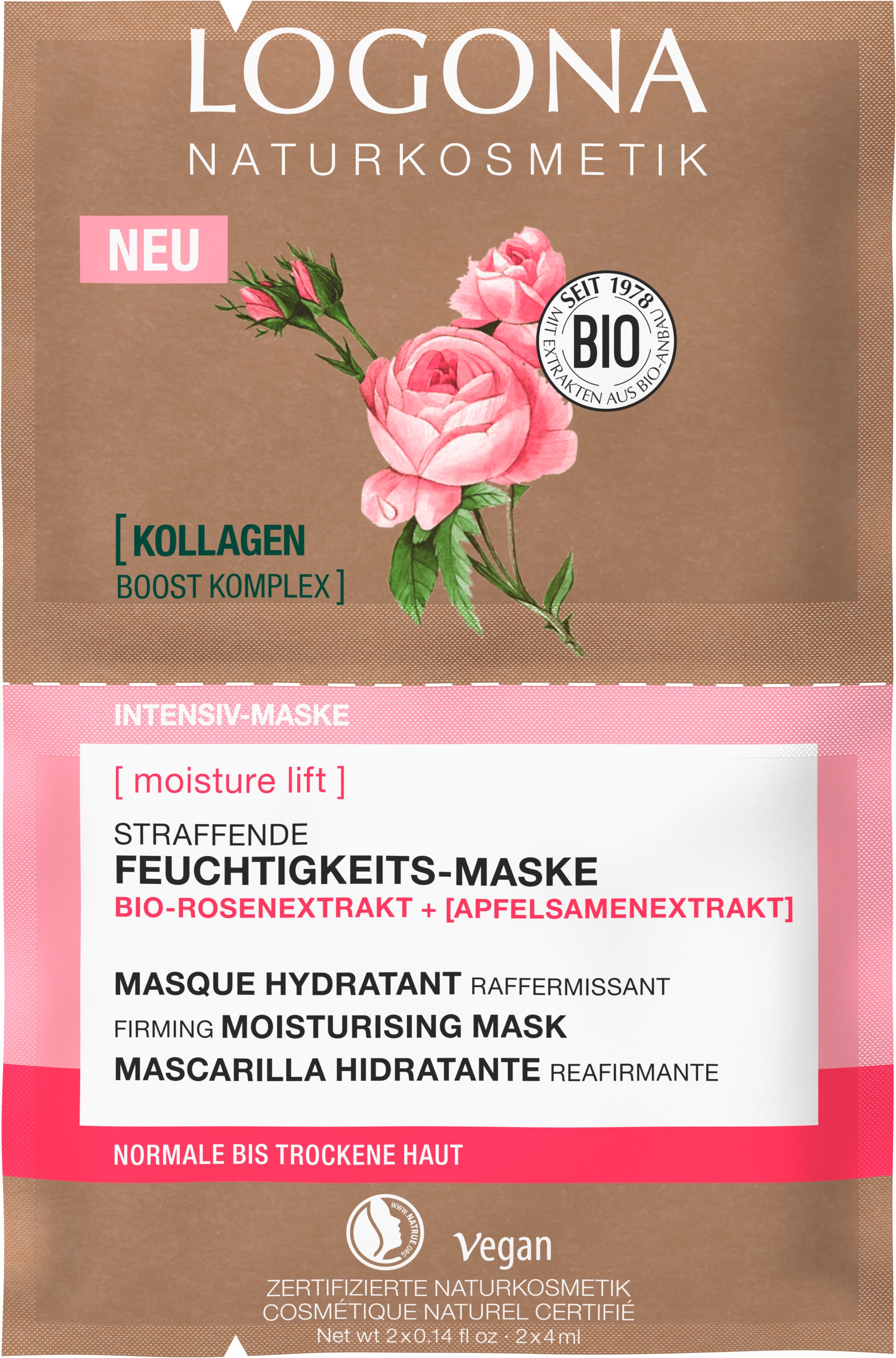 LOGONA Moisture Lift Maske