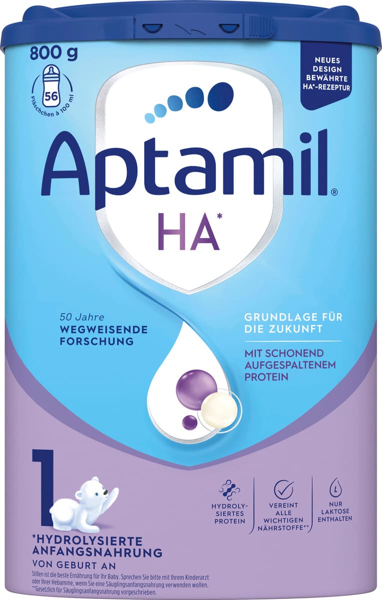 Aptamil HA 1 Hydrolysierte Anfangsnahrung