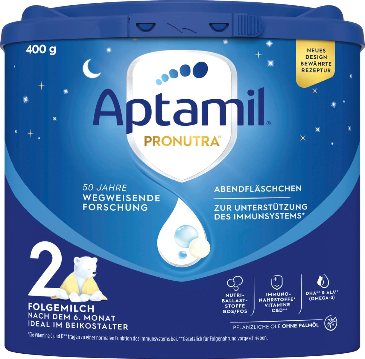 Aptamil Pronutra 2 Folgemilch Abendfläschchen