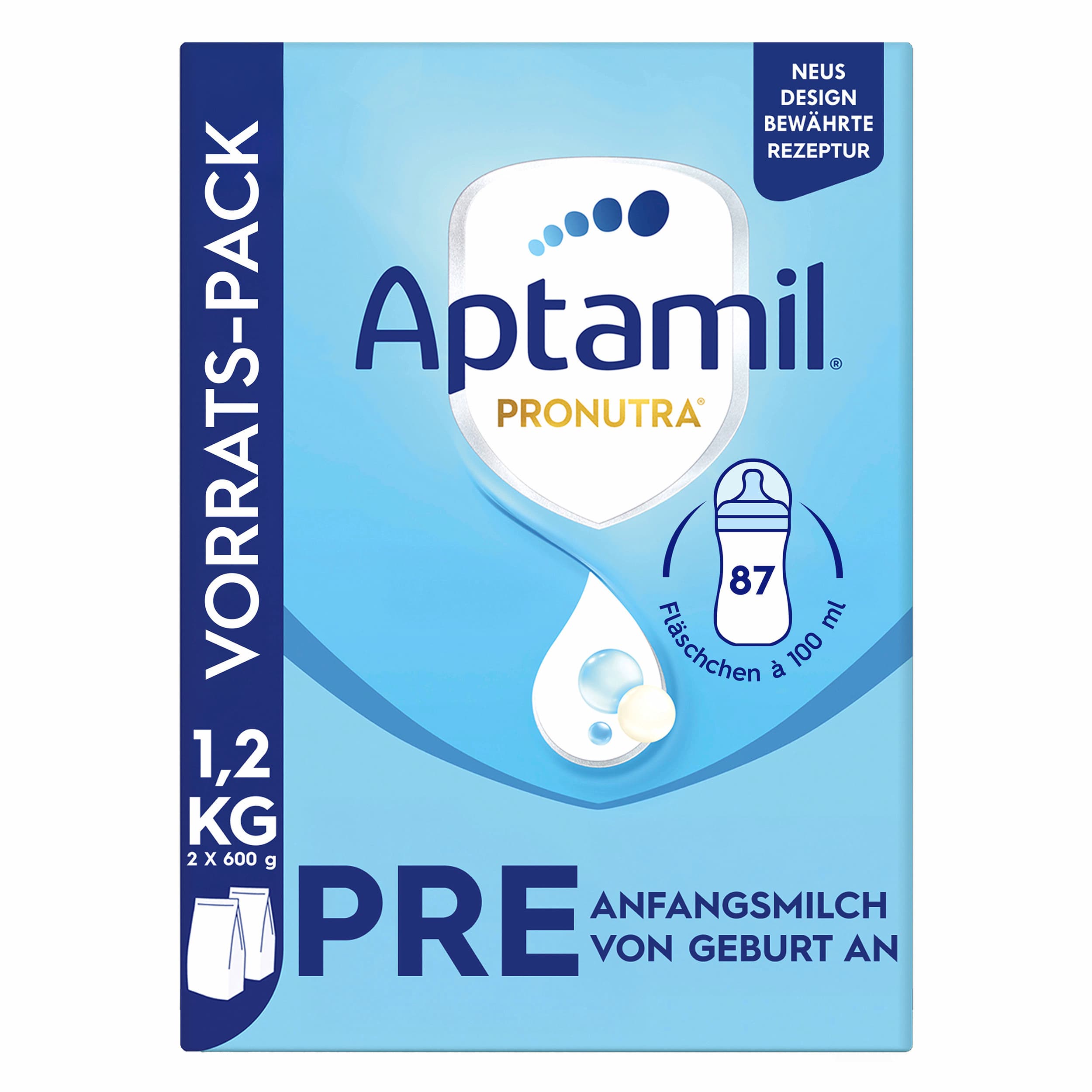 Aptamil Pronutra Anfangsnahrung Pre von Geburt an Vorratspack
