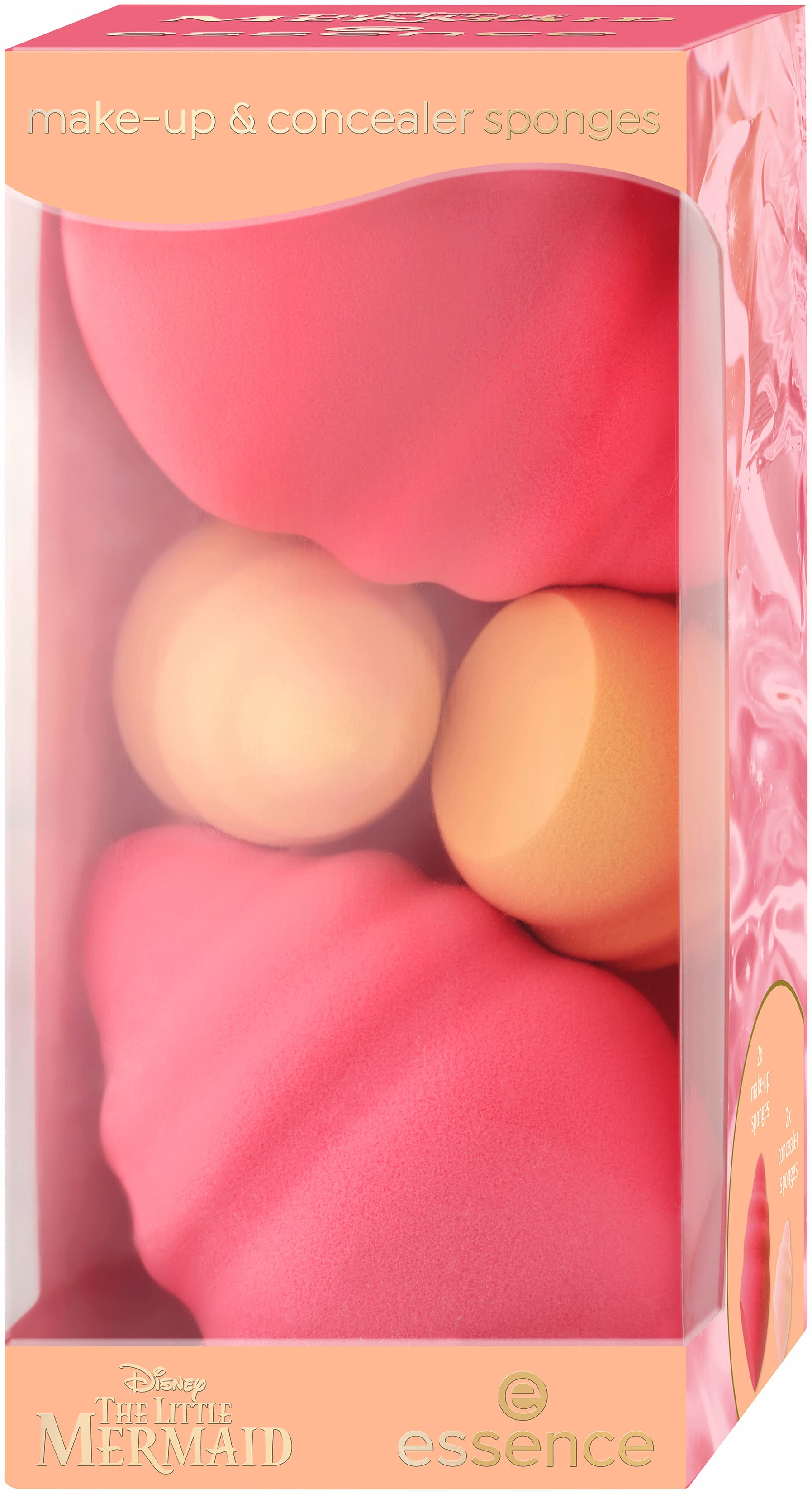 essence Disney THE LITTLE MERMAID sponges 