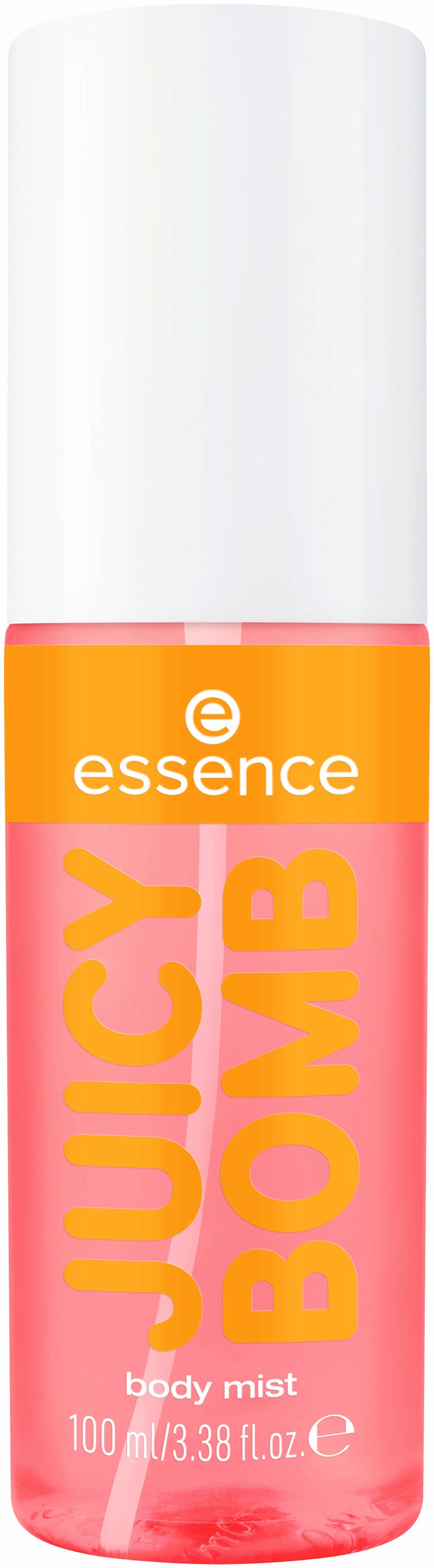 essence JUICY BOMB tropical drop Bodymist Mango Mellow 