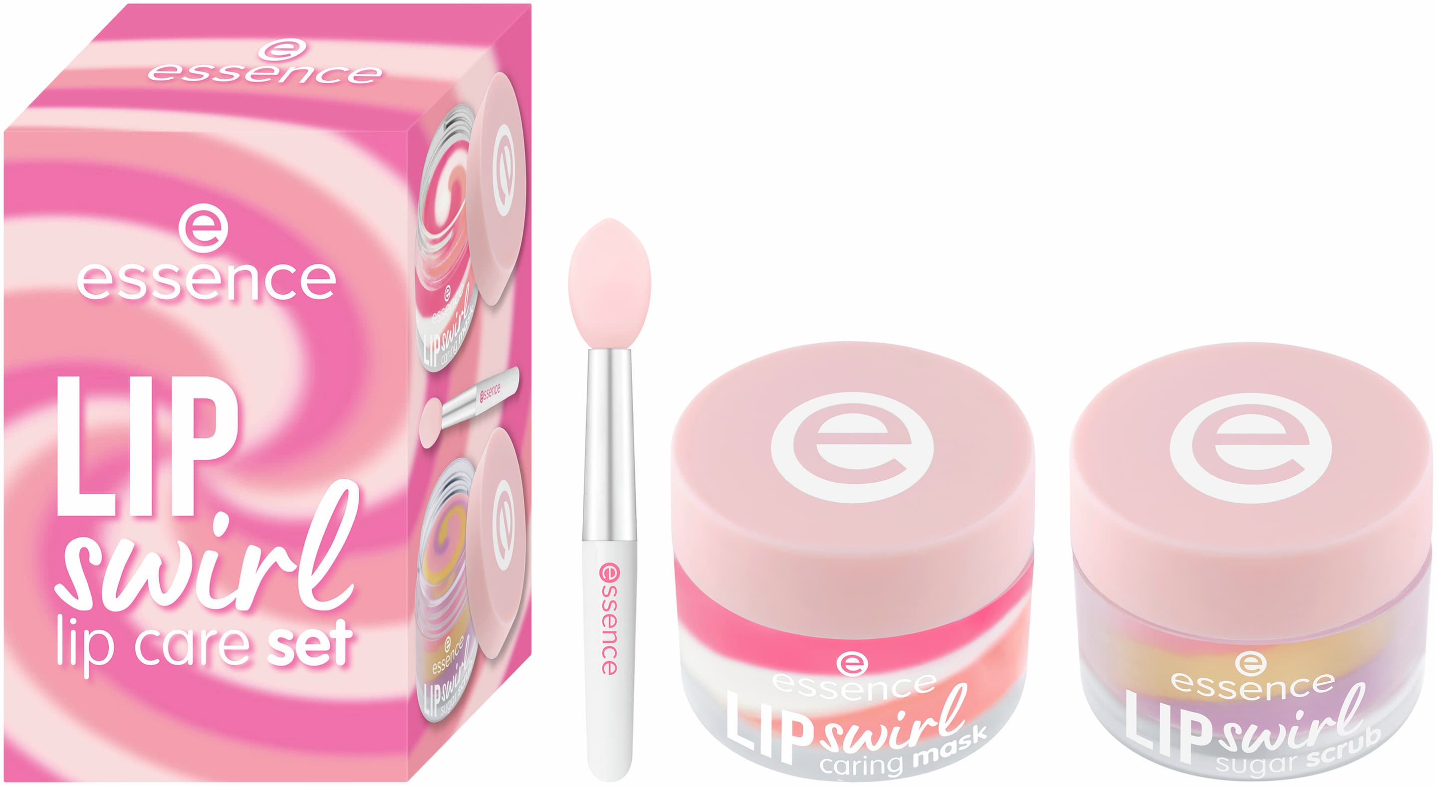 essence LIP swirl lip care set