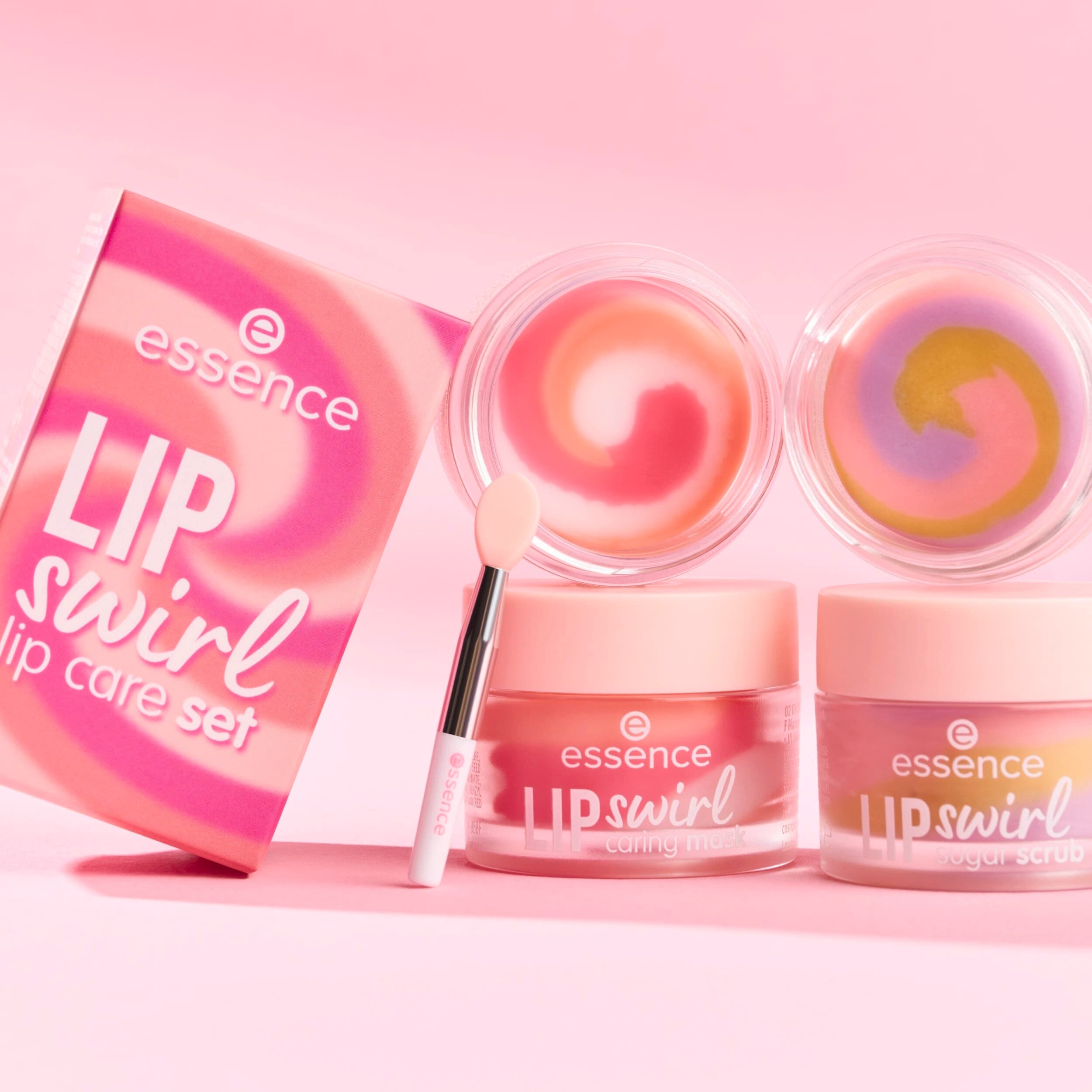 essence LIP swirl lip care set