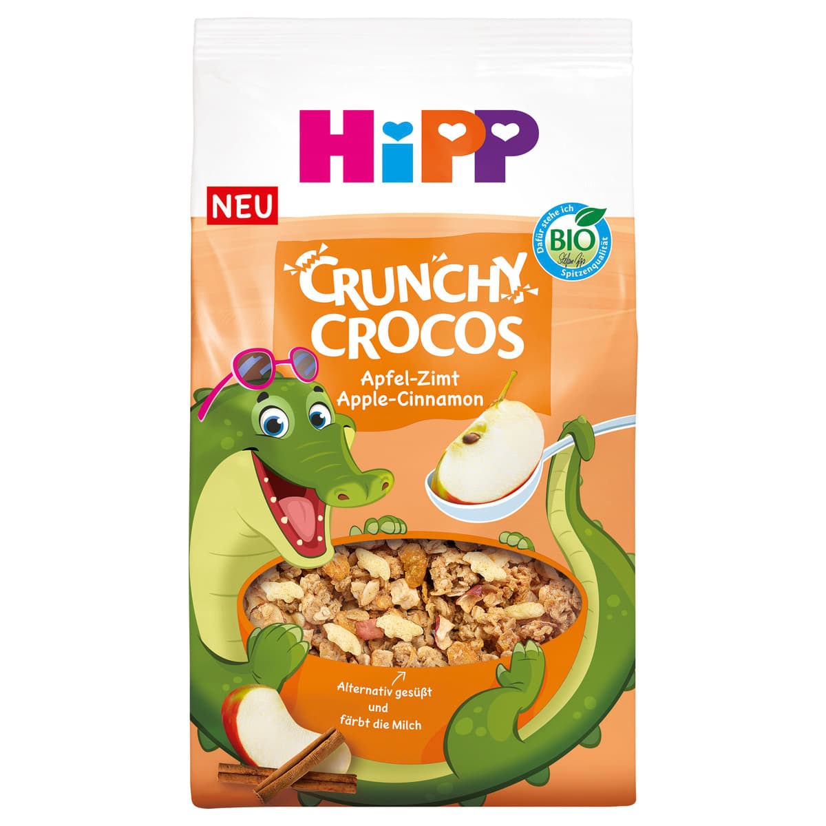 HiPP Bio Müsli Crunchy Crocos Apfel-Zimt