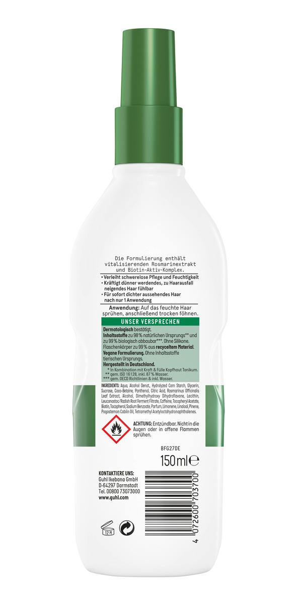 Produktbild Guhl Sprühkur Kraft + Fülle  2 von 2