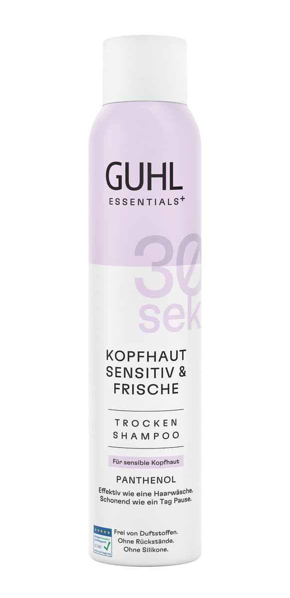 Guhl Trockenshampoo 30_Sekunden Kopfhaut Sensitiv & Frische 