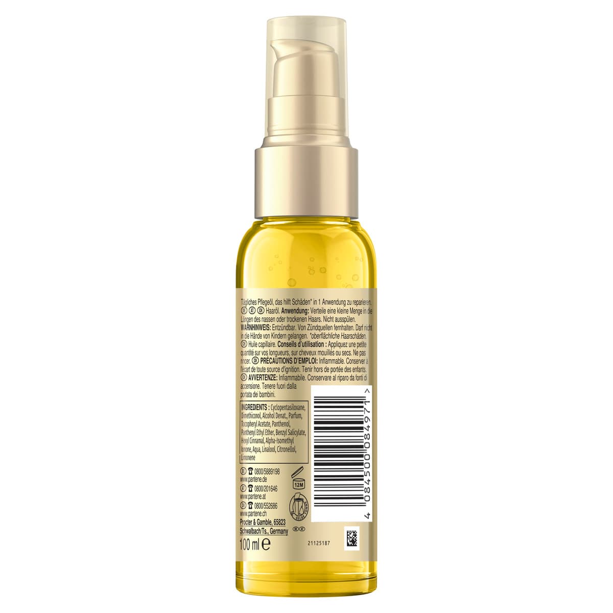 Produktbild Pantene PRO-V Haarkur Keratin Protect Oil 3 von 11
