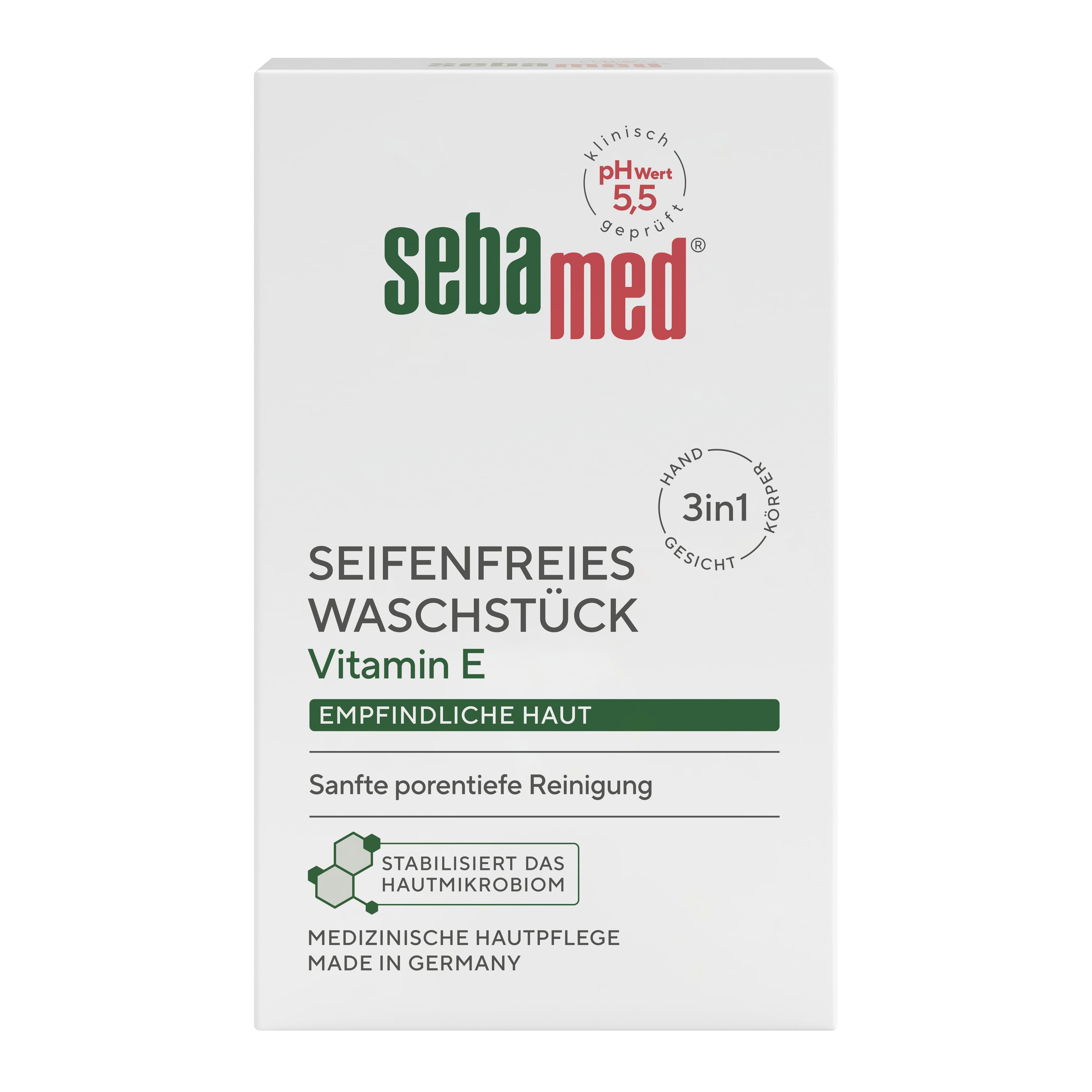 Sebamed seifenfreies Waschstück