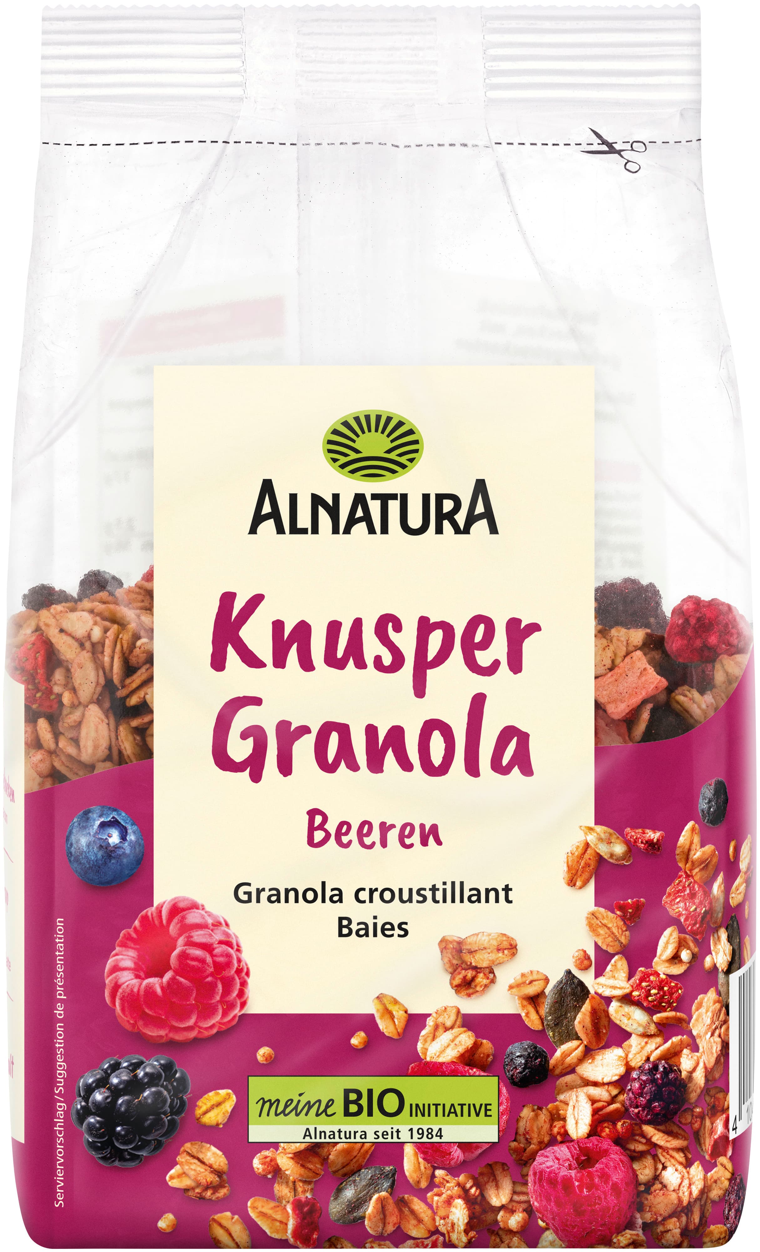 Alnatura Bio Knusper Granola Beeren