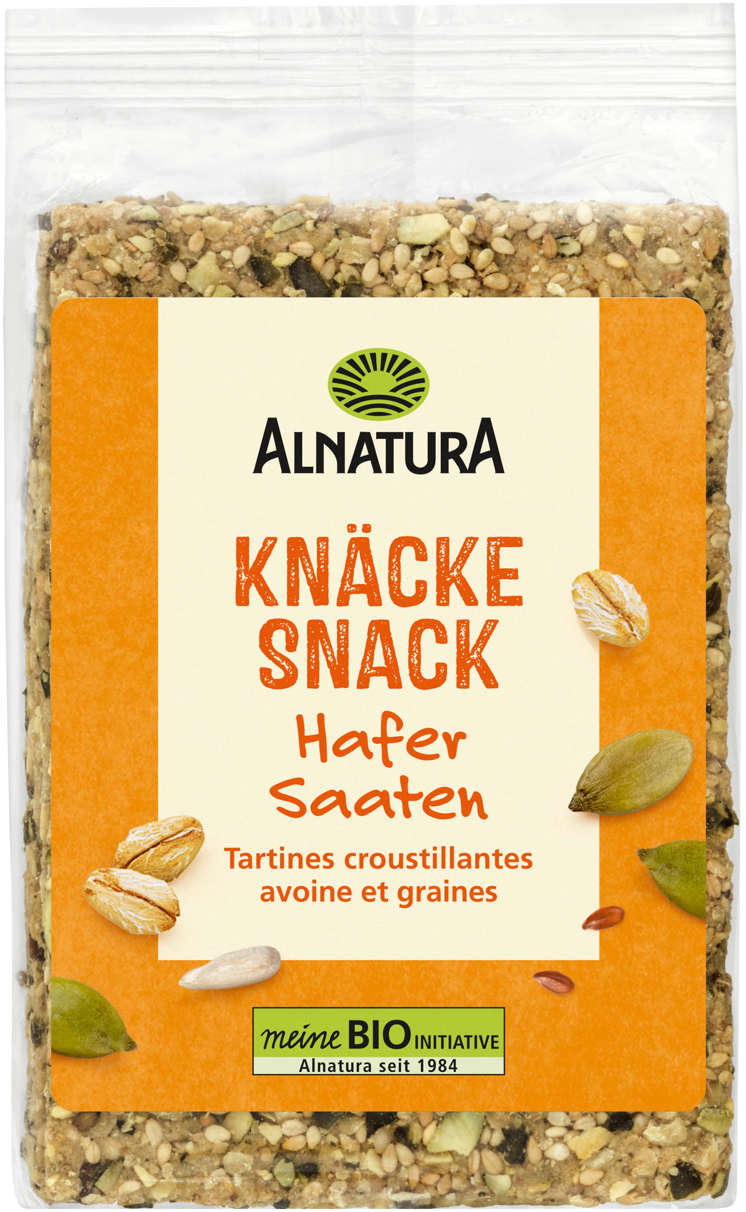 Alnaturia Bio Knäcke Hafer & Saaten 