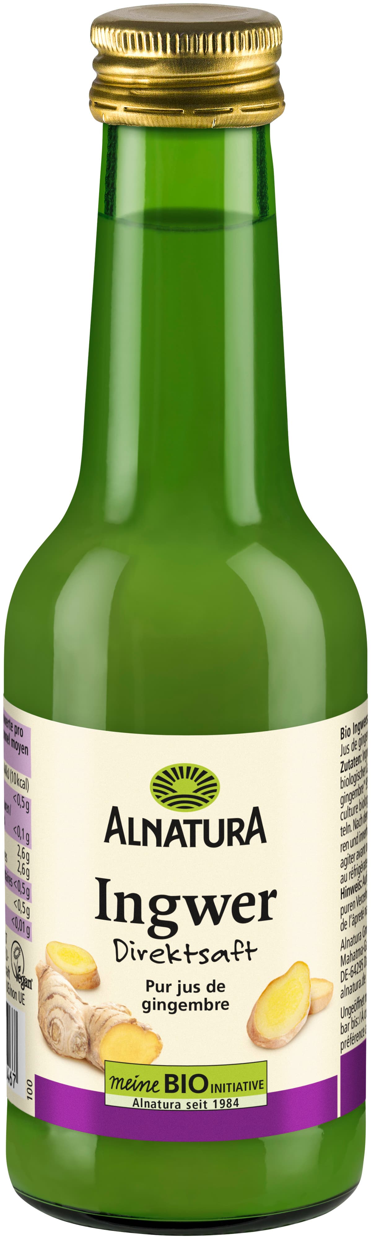Alnatura Bio Ingwersaft 200ML
