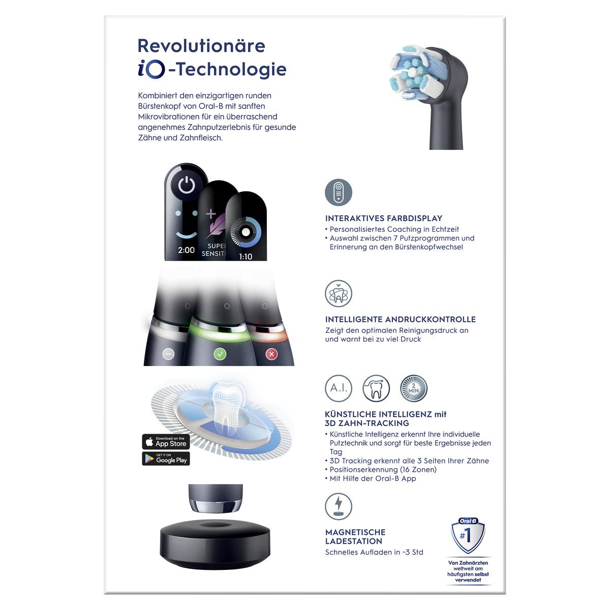 Produktbild Oral-B Elektrische Zahnbürste iO Series 9N Black Onyx  3 von 18