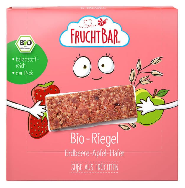 FruchtBar Erdbeere Apfel Hafer