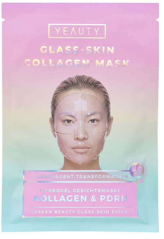 YEAUTY Hydrogel Gesichtsmaske Kollagen & PDRN Glass Skin Effekt