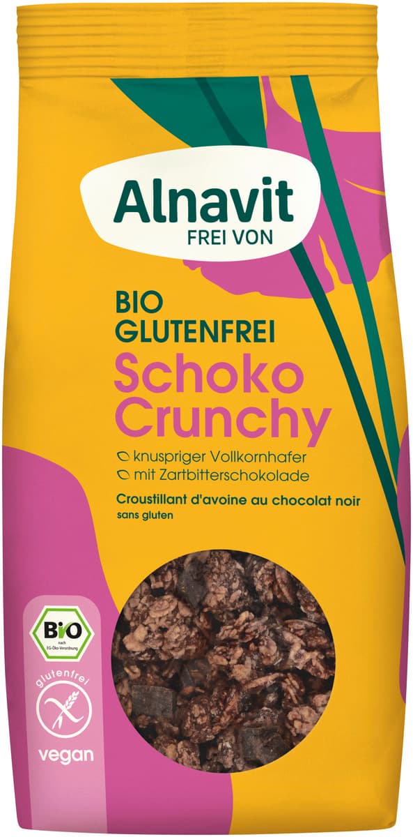Alnavit Bio Schoko Crunchy glutenfrei