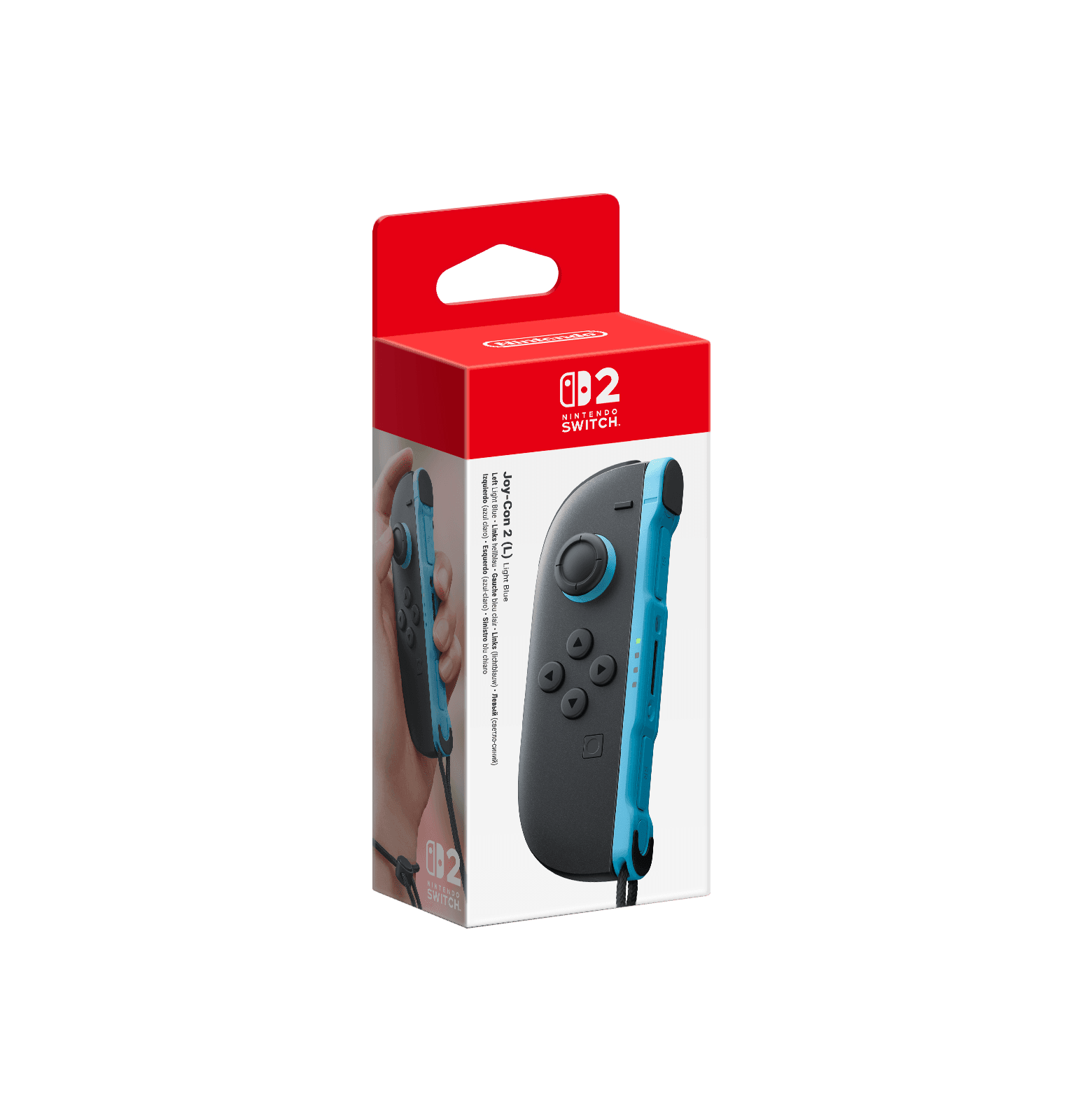 Produktbild Nintendo Switch 2 Joy-Con (L) Controller Hellblau 2 von 4