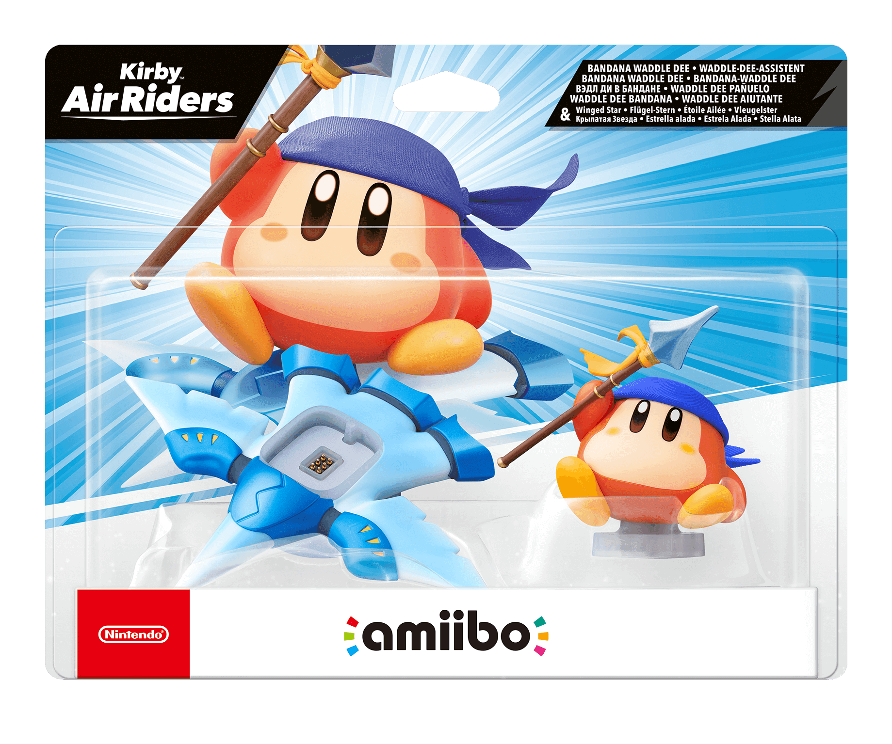 amiibo – Waddle-Dee-Assistent & Flügel-Stern (Kirby Air Riders)