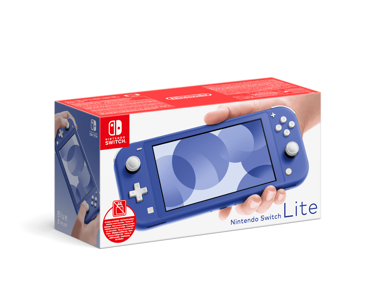 Nintendo Switch Lite (Blau) – Ohne Netzteil