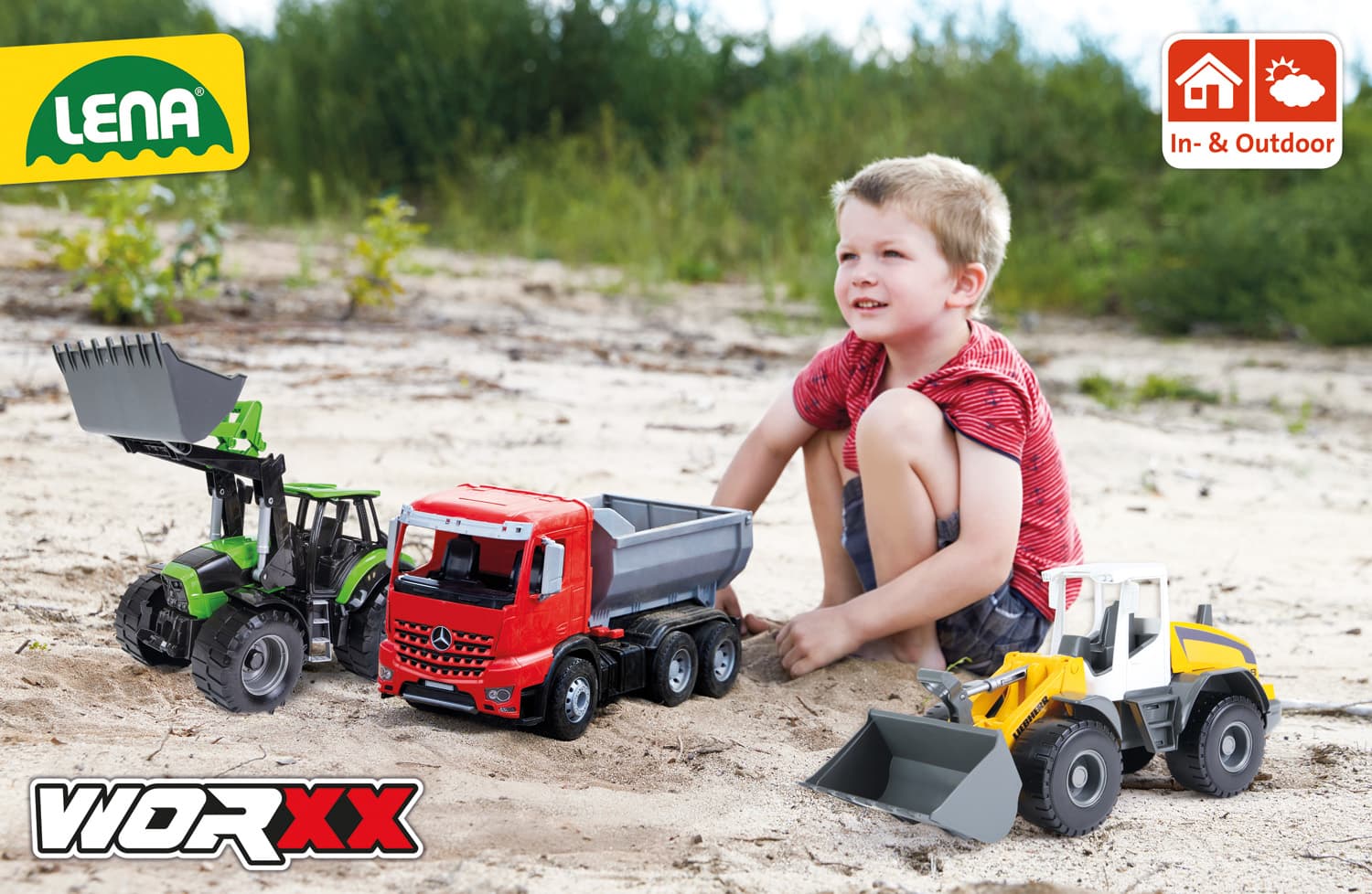 Produktbild Lena - WORXX Traktor Deutz-Fahr Agrotron 7250 TTV mit Anhänger 6 von 7