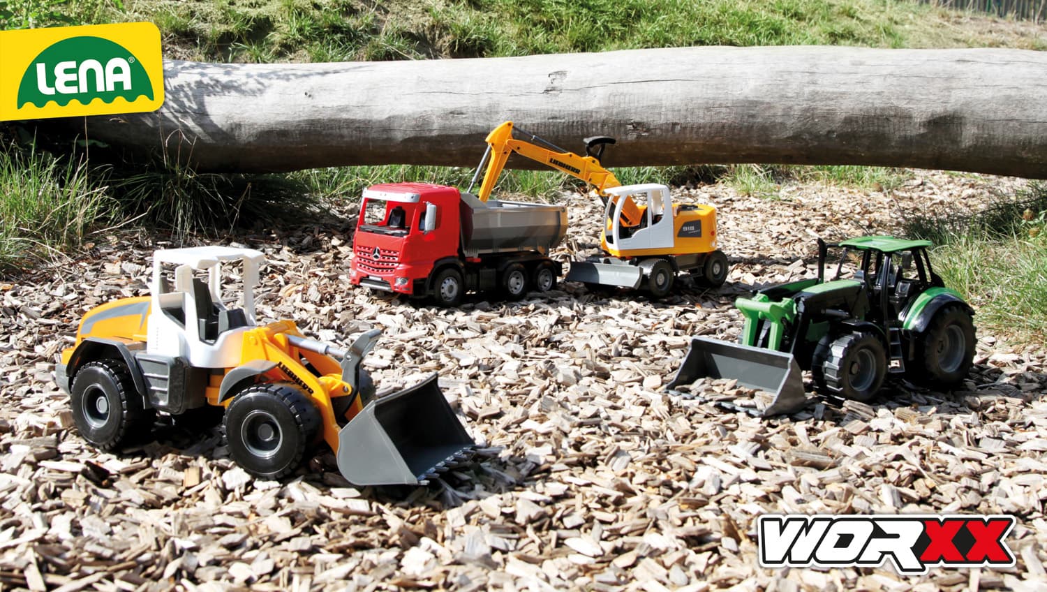 Produktbild Lena - WORXX Traktor Deutz-Fahr Agrotron 7250 TTV mit Anhänger 7 von 7