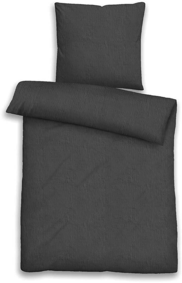 biberna Musselin Bettwäsche 80x80cm, 155x220cm