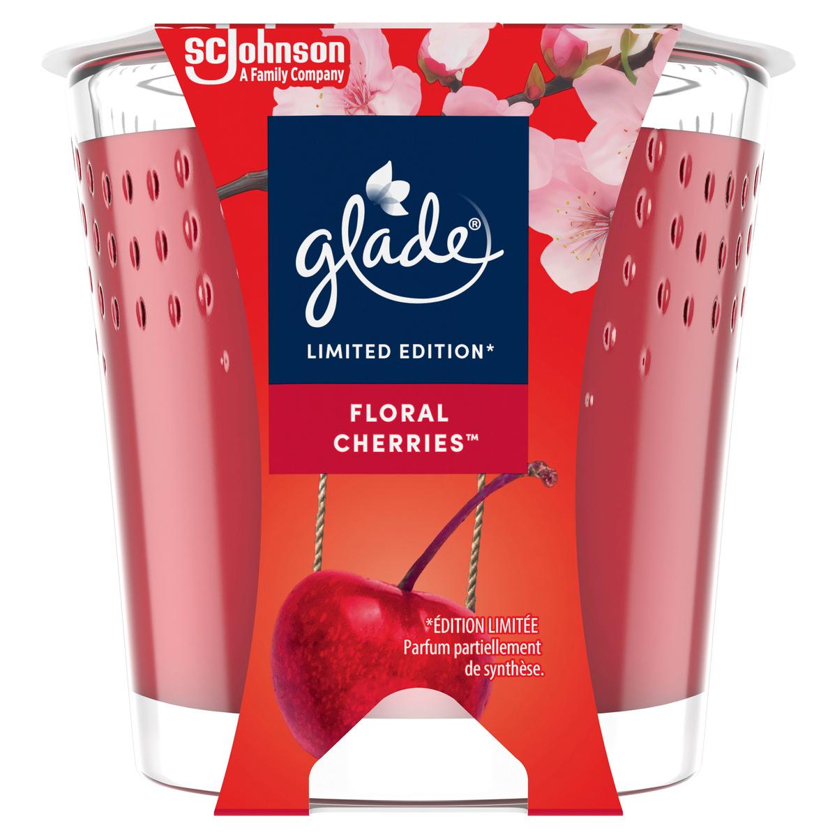 Glade Duftkerze Floral Cherries