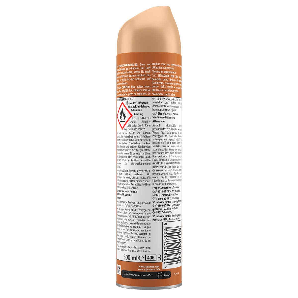 Produktbild Glade Duftspray Sensual Sandalwood 2 von 2