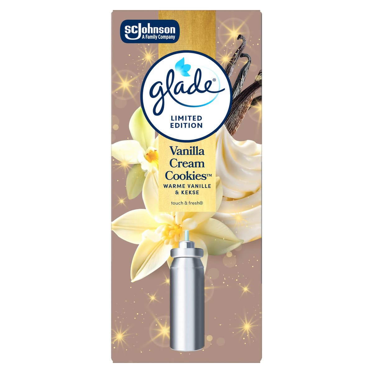 Glade Touch & Fresh Minispray Nachfüller Vanilla Cream Cookies