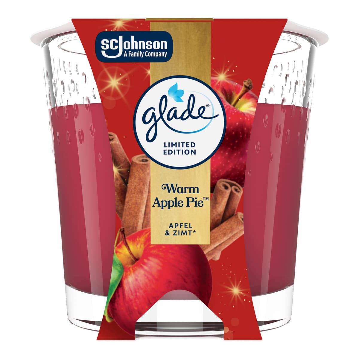 Glade Duftkerze Warm Apple Pie