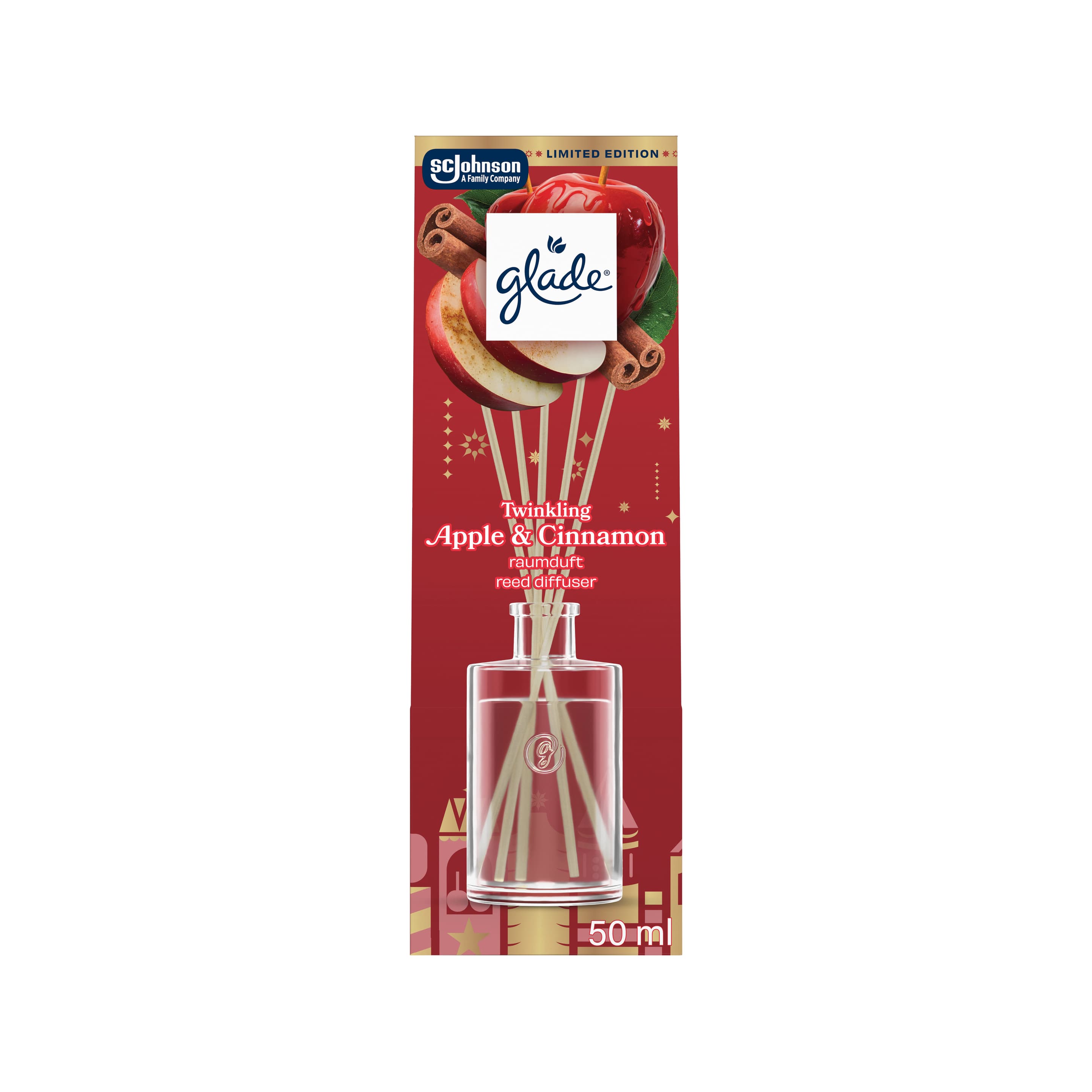 Glade Raumduft Warm Twinkling Apple & Cinnamon