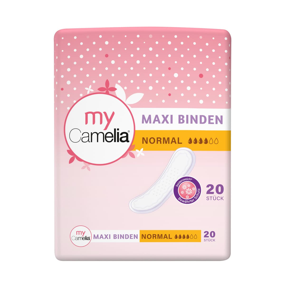 Produktbild Camelia Maxi Binde Normal 2 von 3
