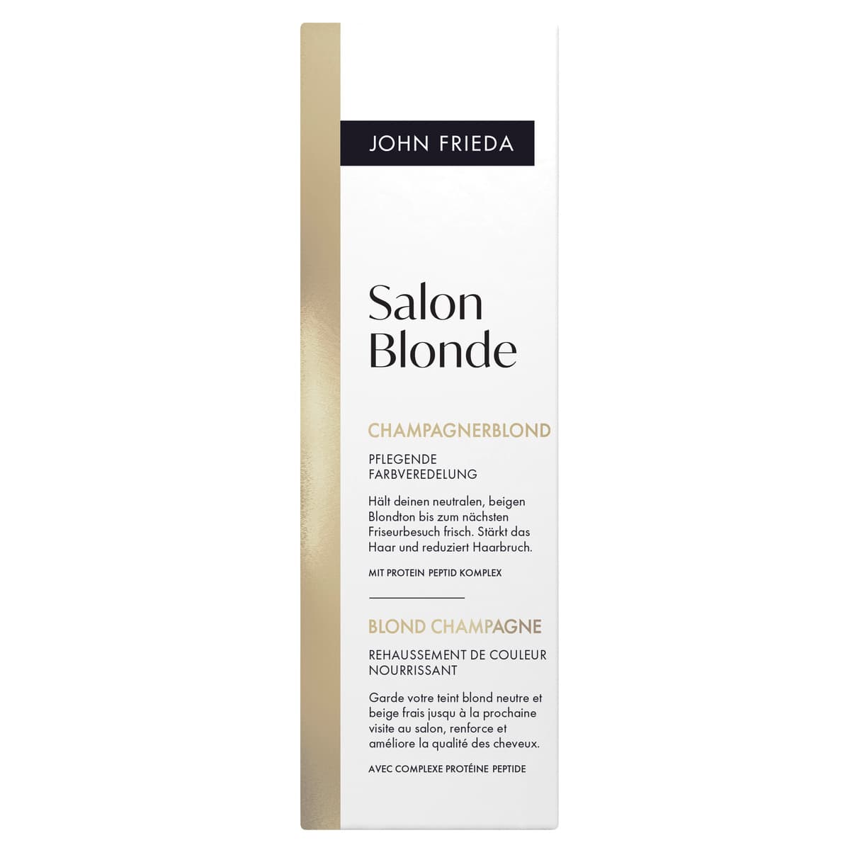 JOHN FRIEDA Salon Blonde Champagnerblond Pflegende Farbveredelung 