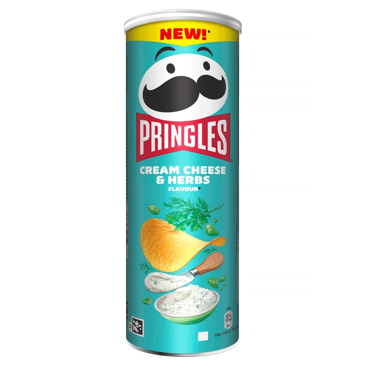 Pringles Cream Cheese & Herbs 