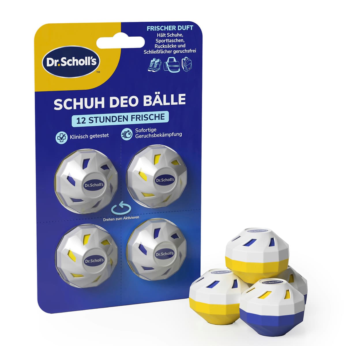 Produktbild Dr. Scholl's Schuh Deo Bälle 2 von 9