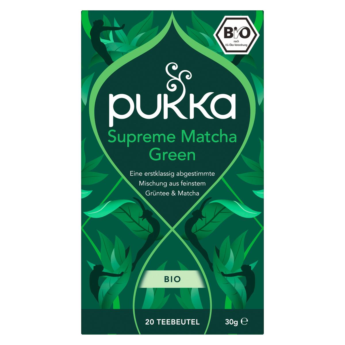 Pukka BIO Tee Surpeme Matcha Green 