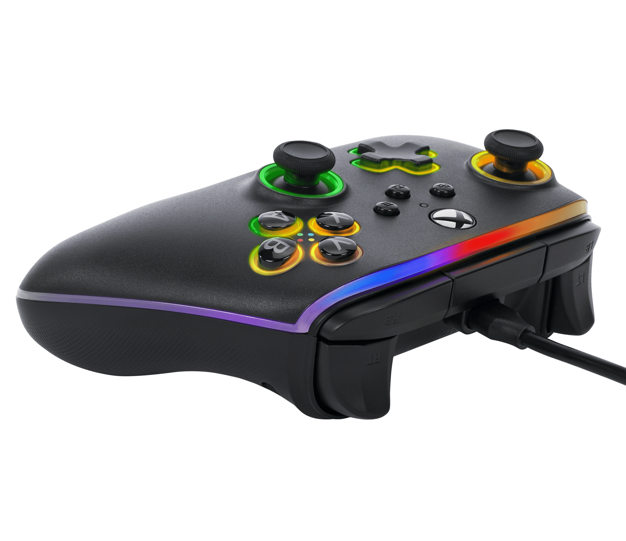 Produktbild PowerA-Advantage-Controller für Xbox Series X|S mit Lumectra - Schwarz 4 von 11